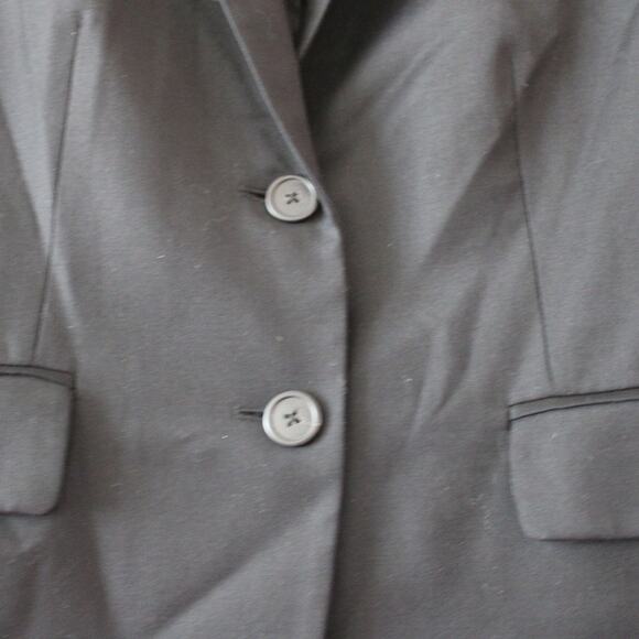 J. Crew Women's Black 100% Wool Super 120s Blazer Jacket Size 4 - Picture 2 of 7